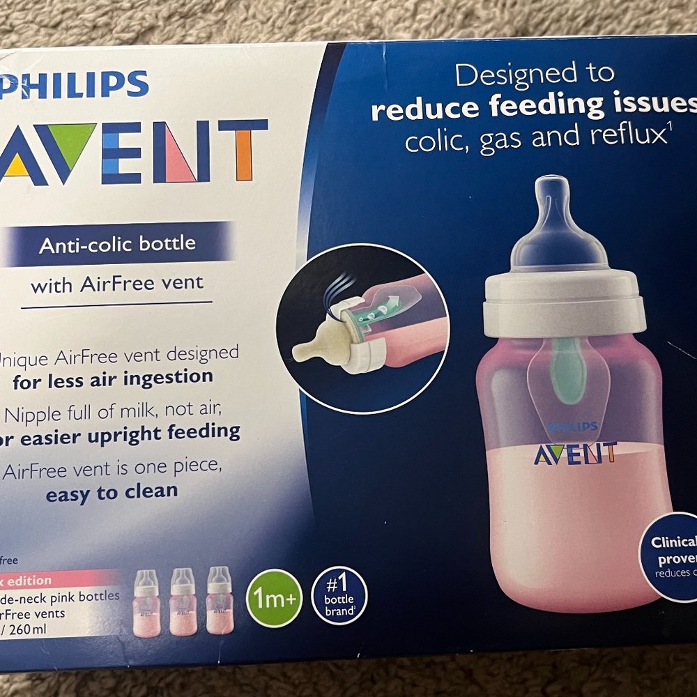 Mamadeira Avent anti Refluxo